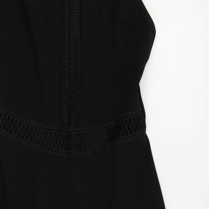 New Look Womens Black   Jumpsuit One-Piece Size 8 L16 in