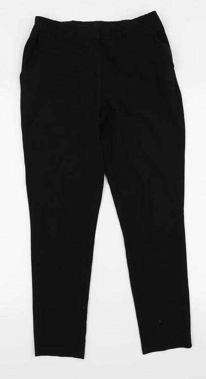 Asda George Girls Black   Chino Trousers Size 12-13 Years