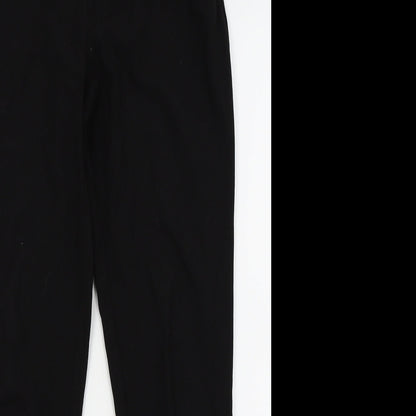 Asda George Girls Black   Chino Trousers Size 12-13 Years