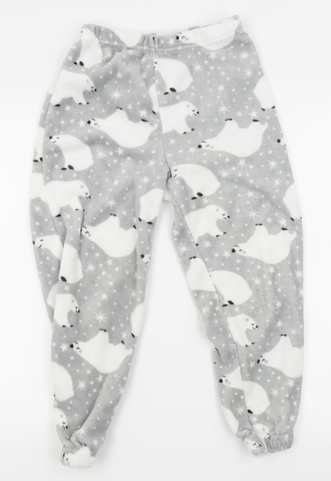 Just Like You Girls White Animal Print  Capri Pyjama Pants Size 10-11 Years