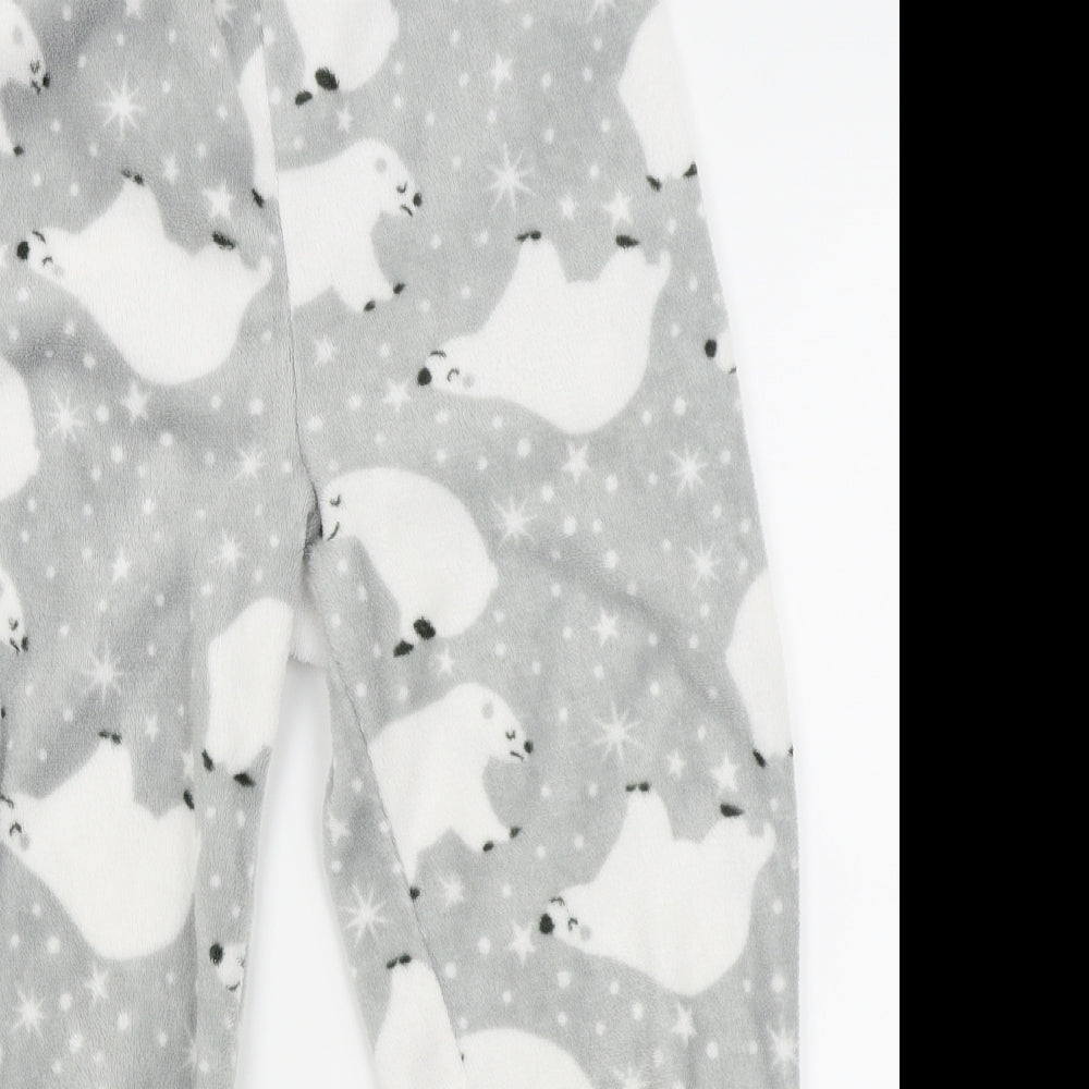 Just Like You Girls White Animal Print  Capri Pyjama Pants Size 10-11 Years