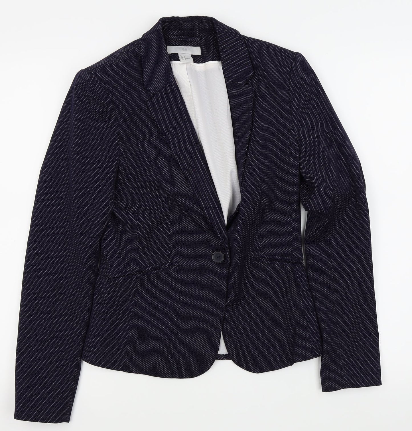 Womens UK Size 6 H&M Regular Black Blazer