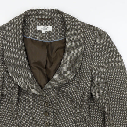 NEXT Womens Brown   Jacket Blazer Size 14
