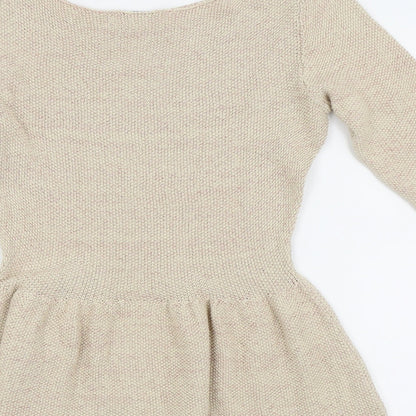 Asda George Womens Beige   Basic T-Shirt Size 10