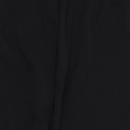 Womens UK Size 10 NEXT Regular Fit Jogger Black Trousers