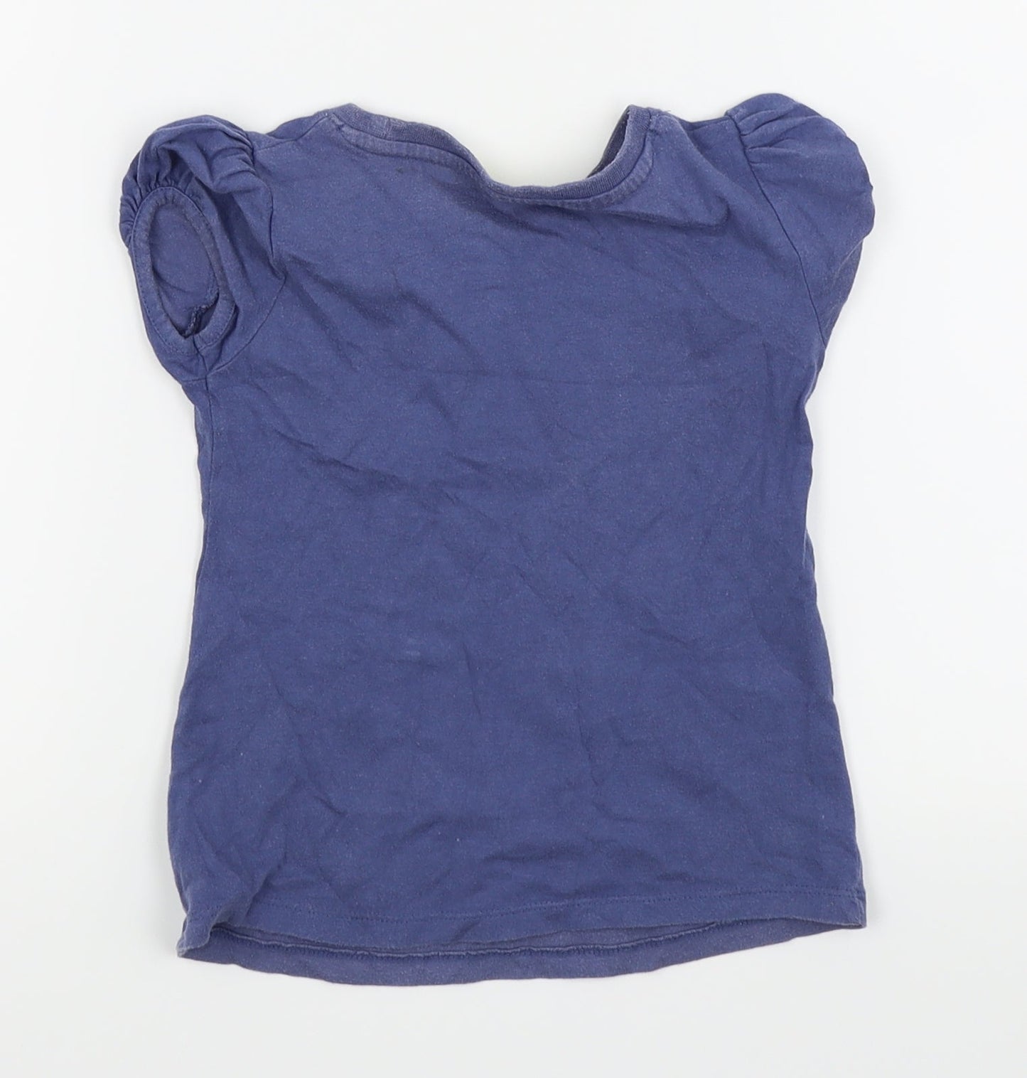 max Girls Blue   Basic Polo Size 3-4 Years
