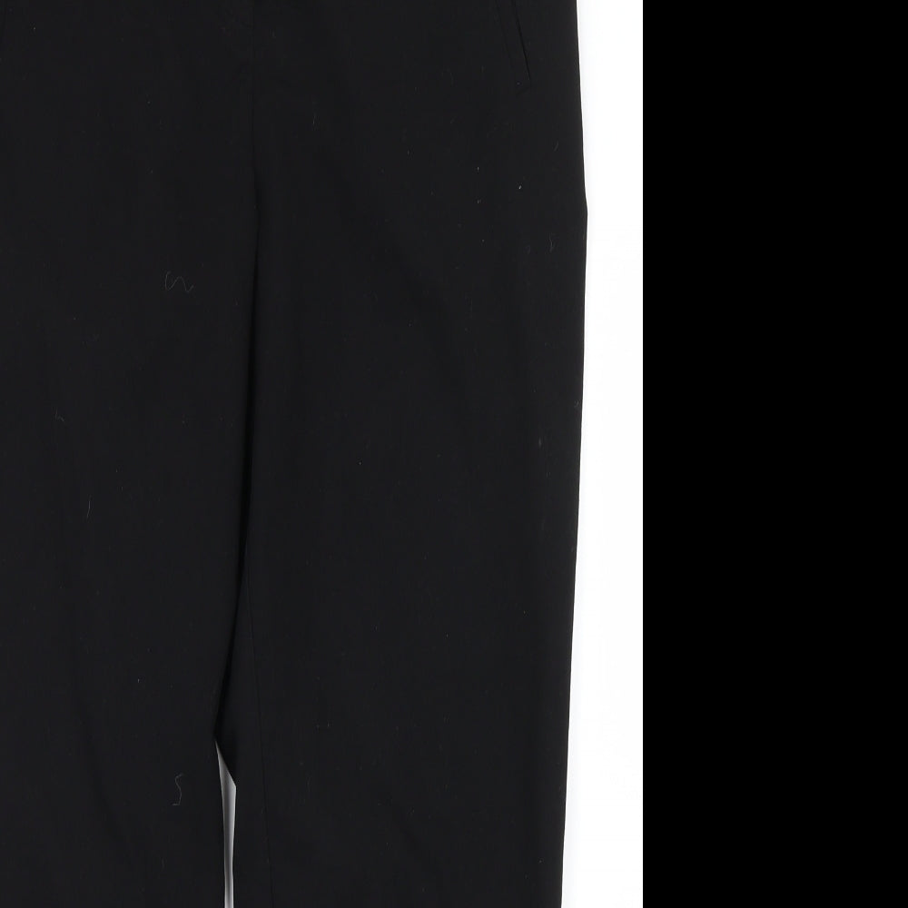 New Look Womens Black   Trousers  Size 12 L25 in