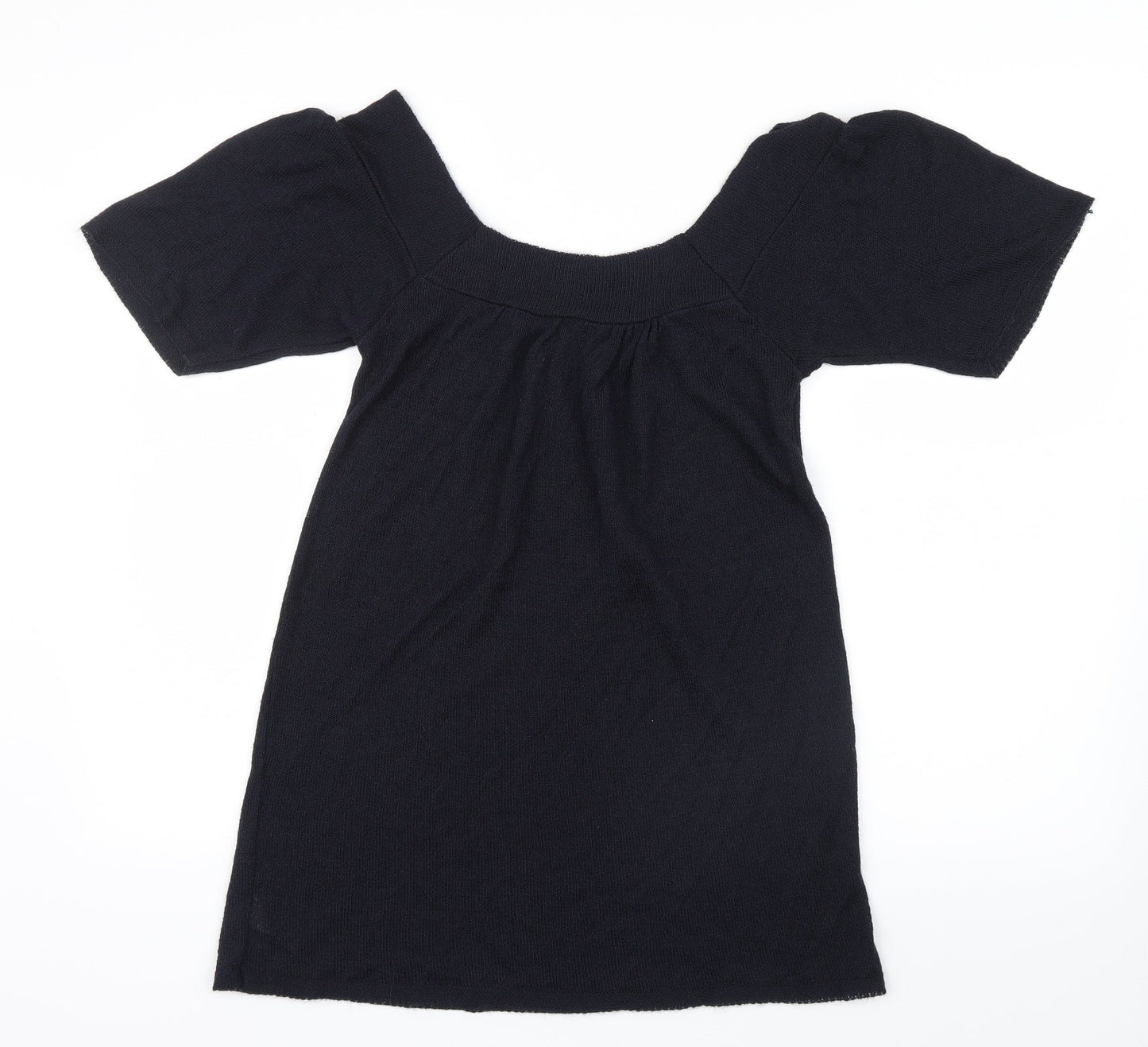 New Look Womens Blue  Knit Mini  Size 8