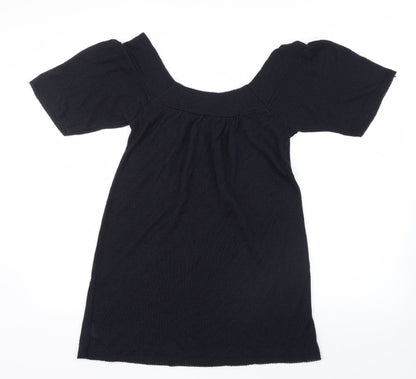 New Look Womens Blue  Knit Mini  Size 8