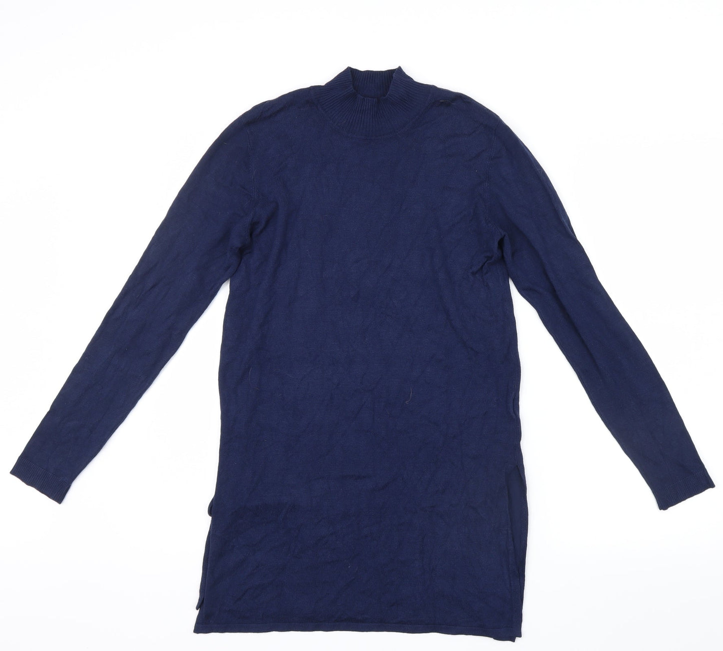 Womens UK Size 6 Atmosphere Blue Basic T-Shirt