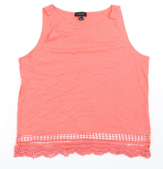Womens UK Size 16 Atmosphere Pink Basic Tank