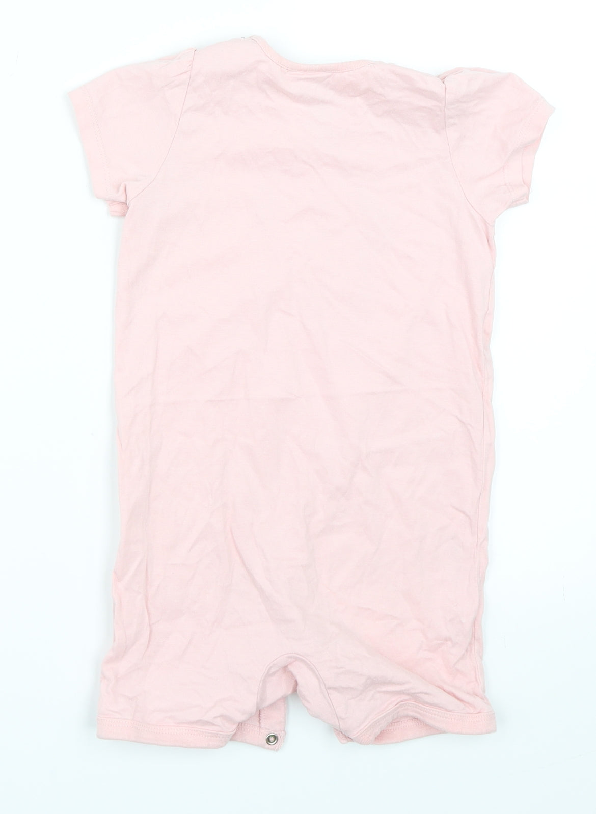 H&M Girls Pink   Babygrow One-Piece Size 18-24 Months  - Minnie Mouse