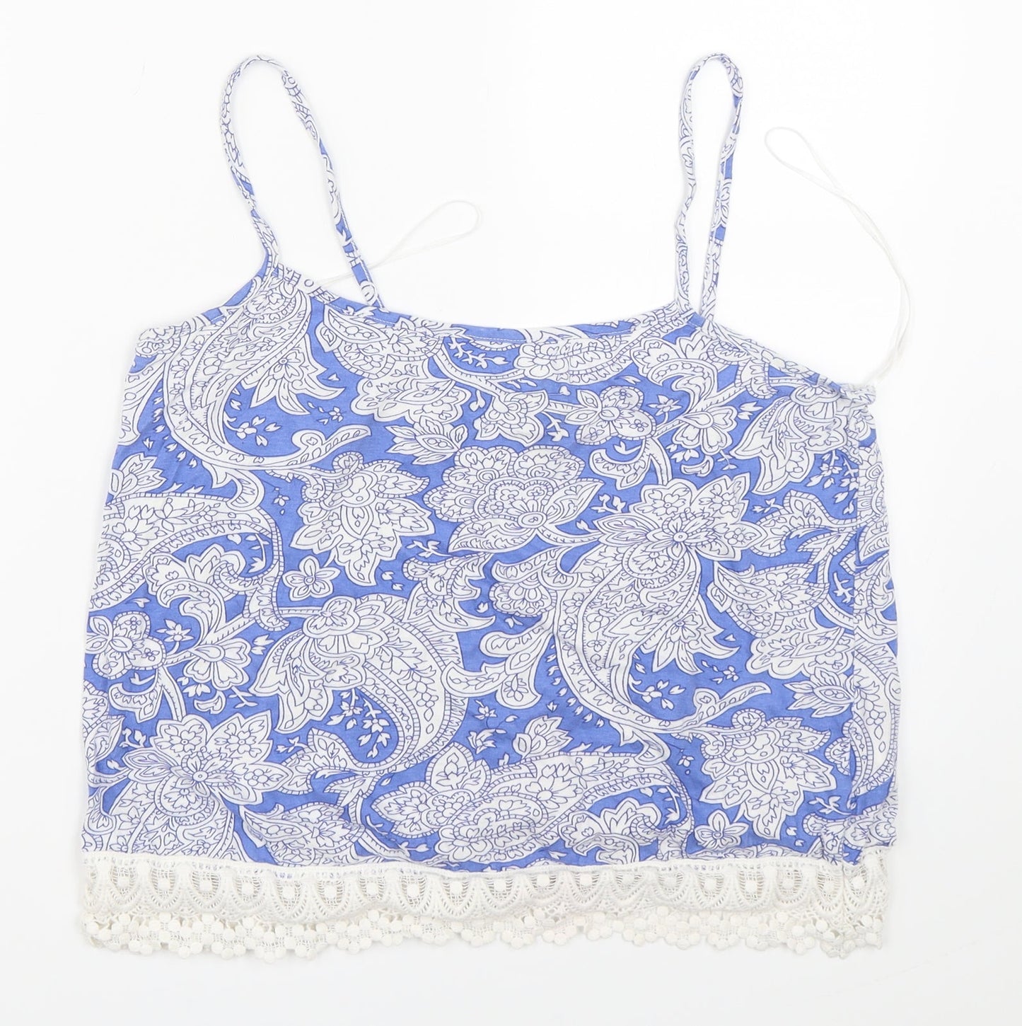 Womens UK Size 12 Matalan Blue Camisole Tank