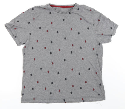 F&F Mens Grey    T-Shirt Size L