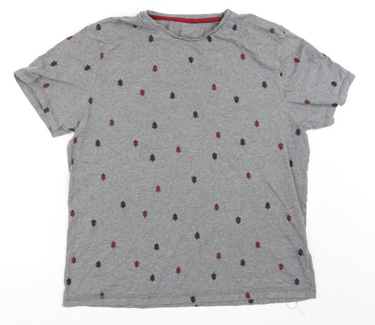 F&F Mens Grey    T-Shirt Size L