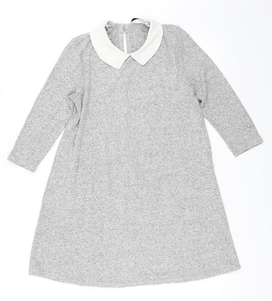 TU Womens Grey   Trapeze & Swing  Size 8