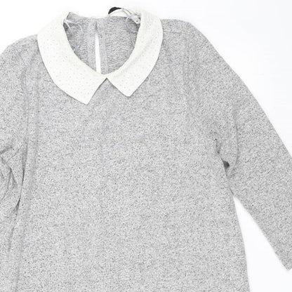 TU Womens Grey   Trapeze & Swing  Size 8