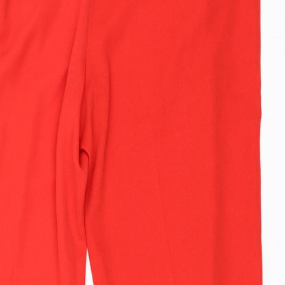 Primark Womens Red   Trousers  Size 12 L28 in