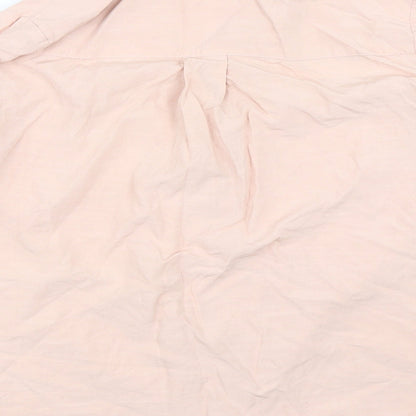 Womens UK Size 8 Dorothy Perkins Pink Basic Button-Up