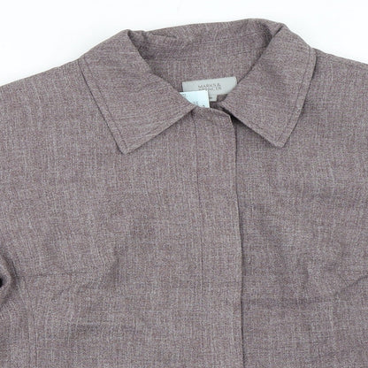 Marks and Spencer Womens Red   Jacket Blazer Size 16