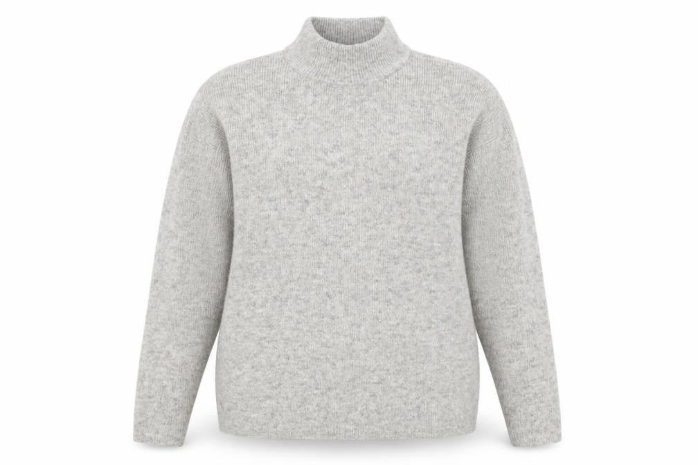 Noisy May Womens Grey   Pullover Jumper Size M