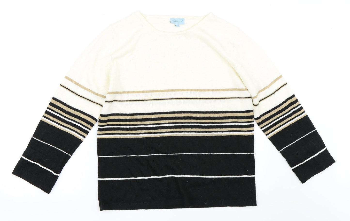 Atmosphere Womens Beige   Pullover Jumper Size 12