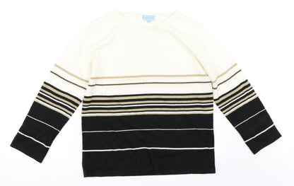 Atmosphere Womens Beige   Pullover Jumper Size 12