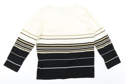 Atmosphere Womens Beige   Pullover Jumper Size 12