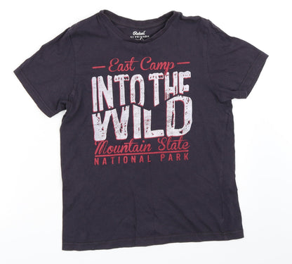 Rebel Boys Blue   Basic T-Shirt Size 12-13 Years