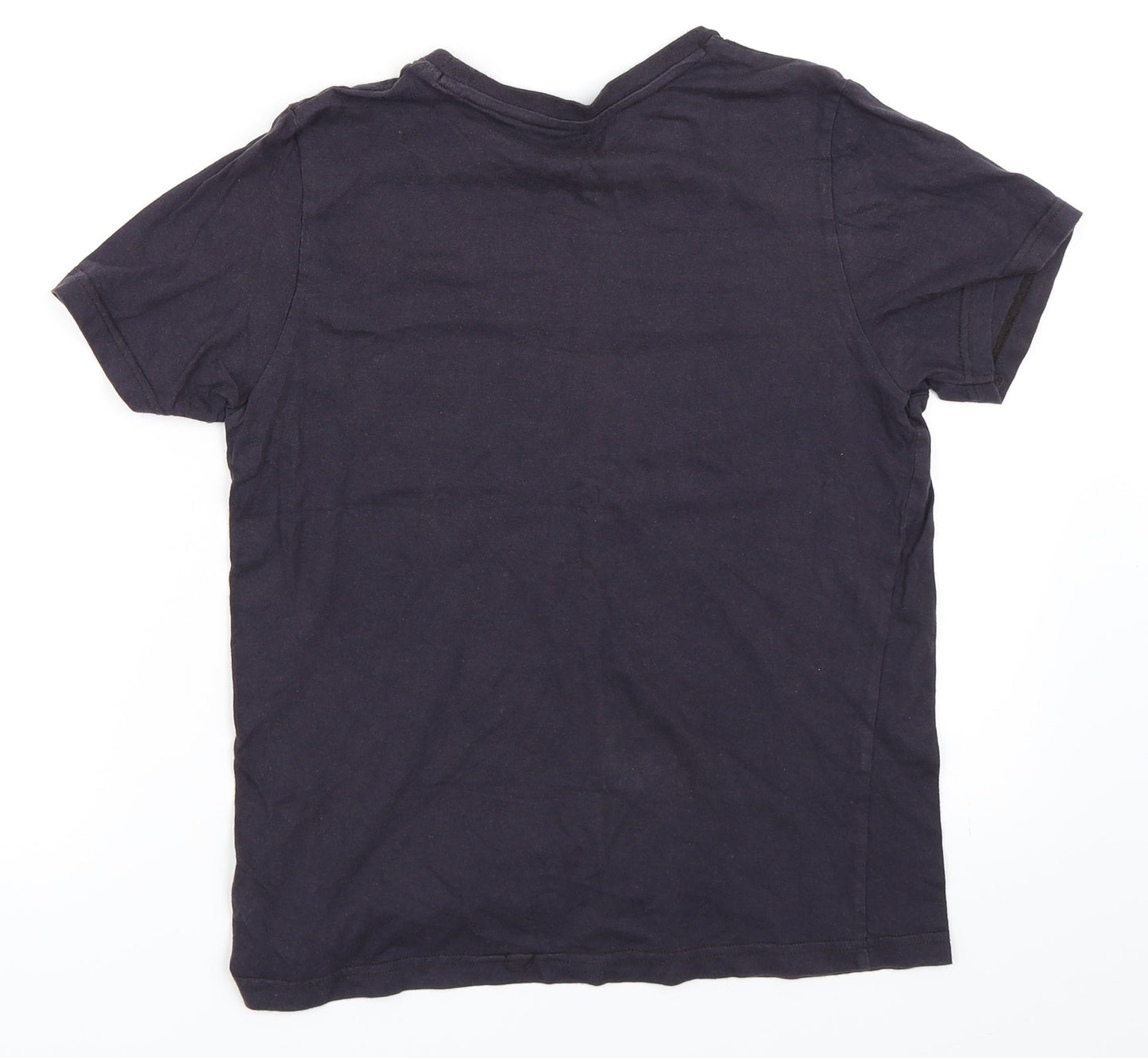 Rebel Boys Blue   Basic T-Shirt Size 12-13 Years