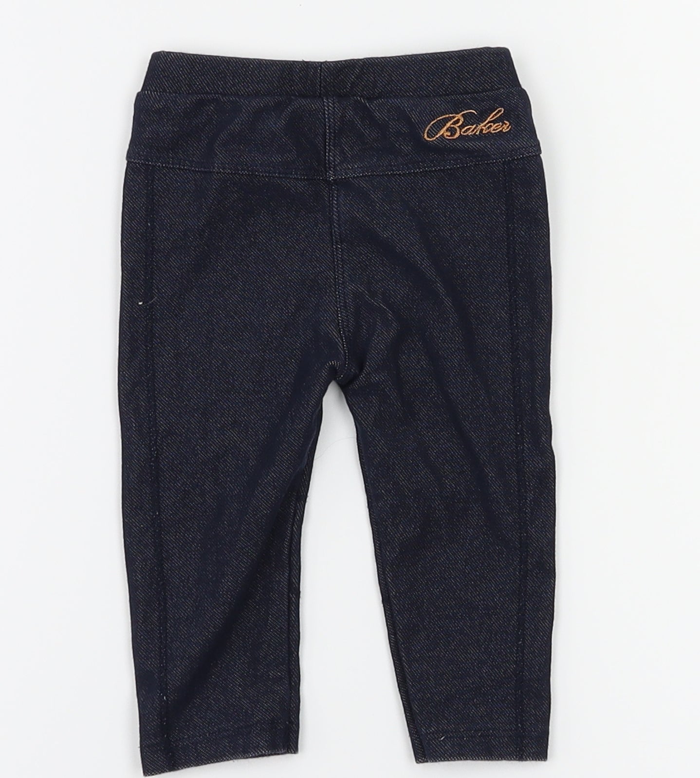 Debenhams Girls Blue   Cargo Jeans Size 6-9 Months