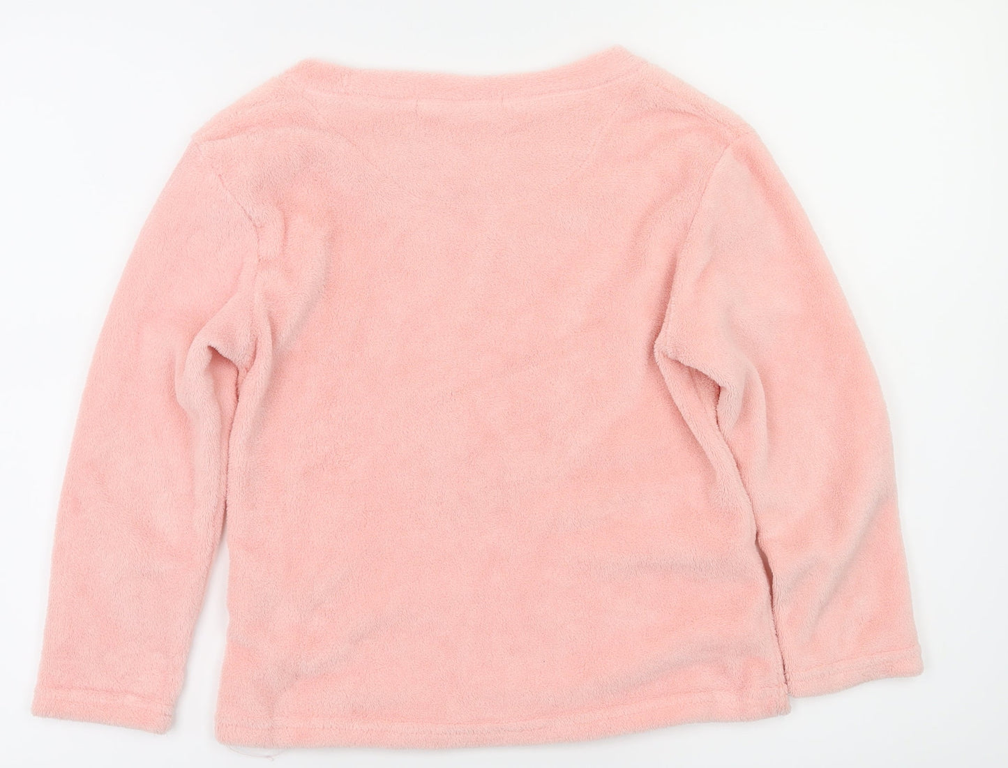 just like you  Girls Pink Animal Print  Top Pyjama Top Size 8-9 Years
