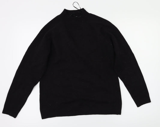 Filati Womens Black   Pullover Jumper Size M