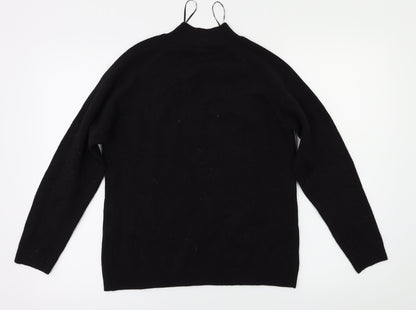 Filati Womens Black   Pullover Jumper Size M