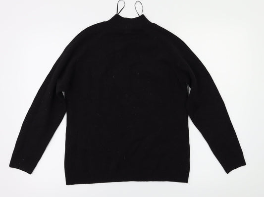 Filati Womens Black   Pullover Jumper Size M