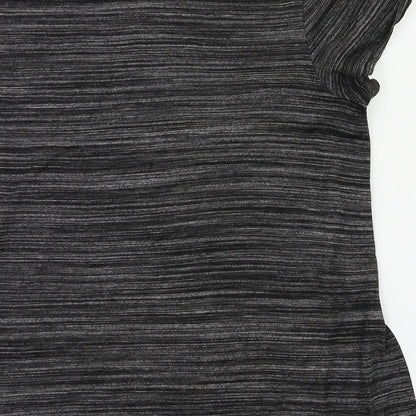 Womens UK Size 12 payapa Black Basic T-Shirt