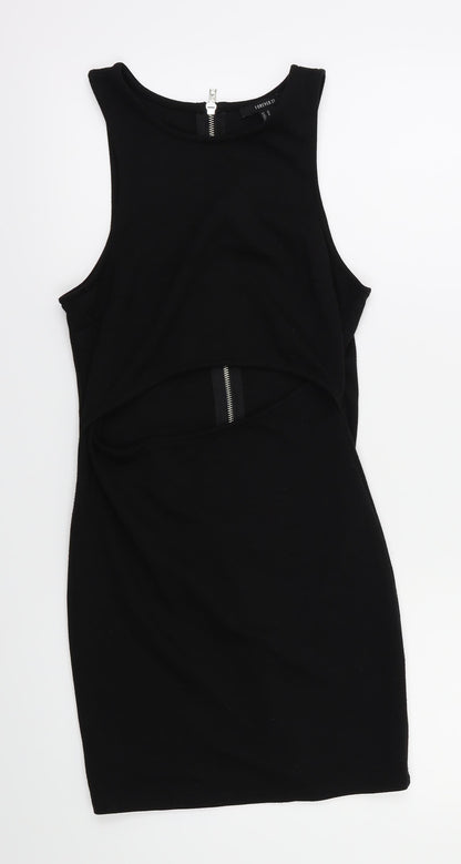 FOREVER 21 Womens Black   A-Line  Size M
