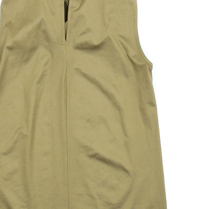 Womens UK Size XS H&M Green Basic Blouse