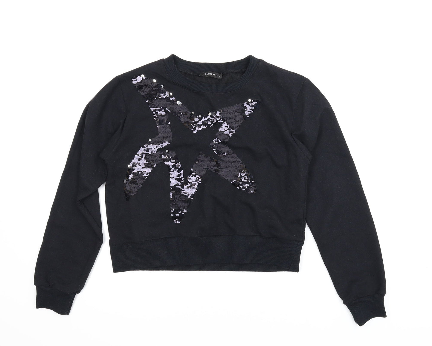 Trendyol Womens Black   Pullover Jumper Size XS