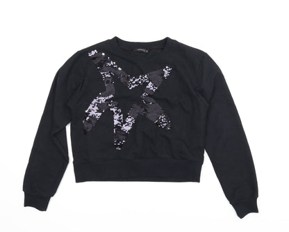 Trendyol Womens Black   Pullover Jumper Size XS