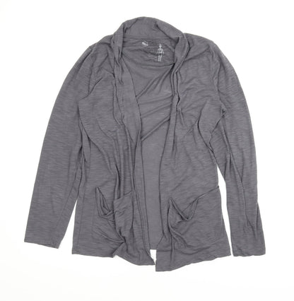 Blue Inc Womens Grey   Cardigan Jumper Size M