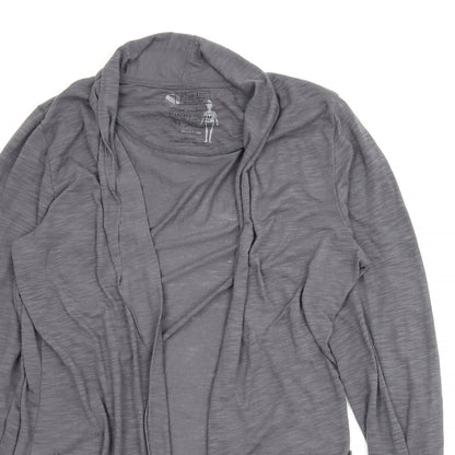 Blue Inc Womens Grey   Cardigan Jumper Size M