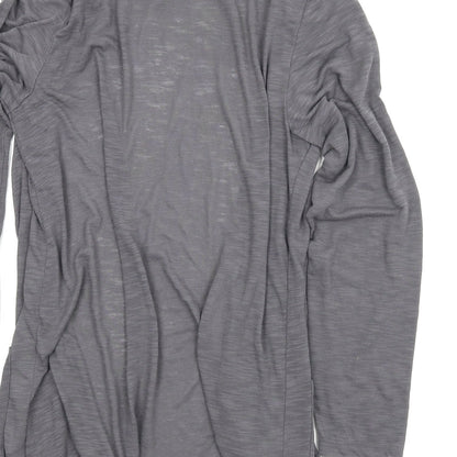Blue Inc Womens Grey   Cardigan Jumper Size M
