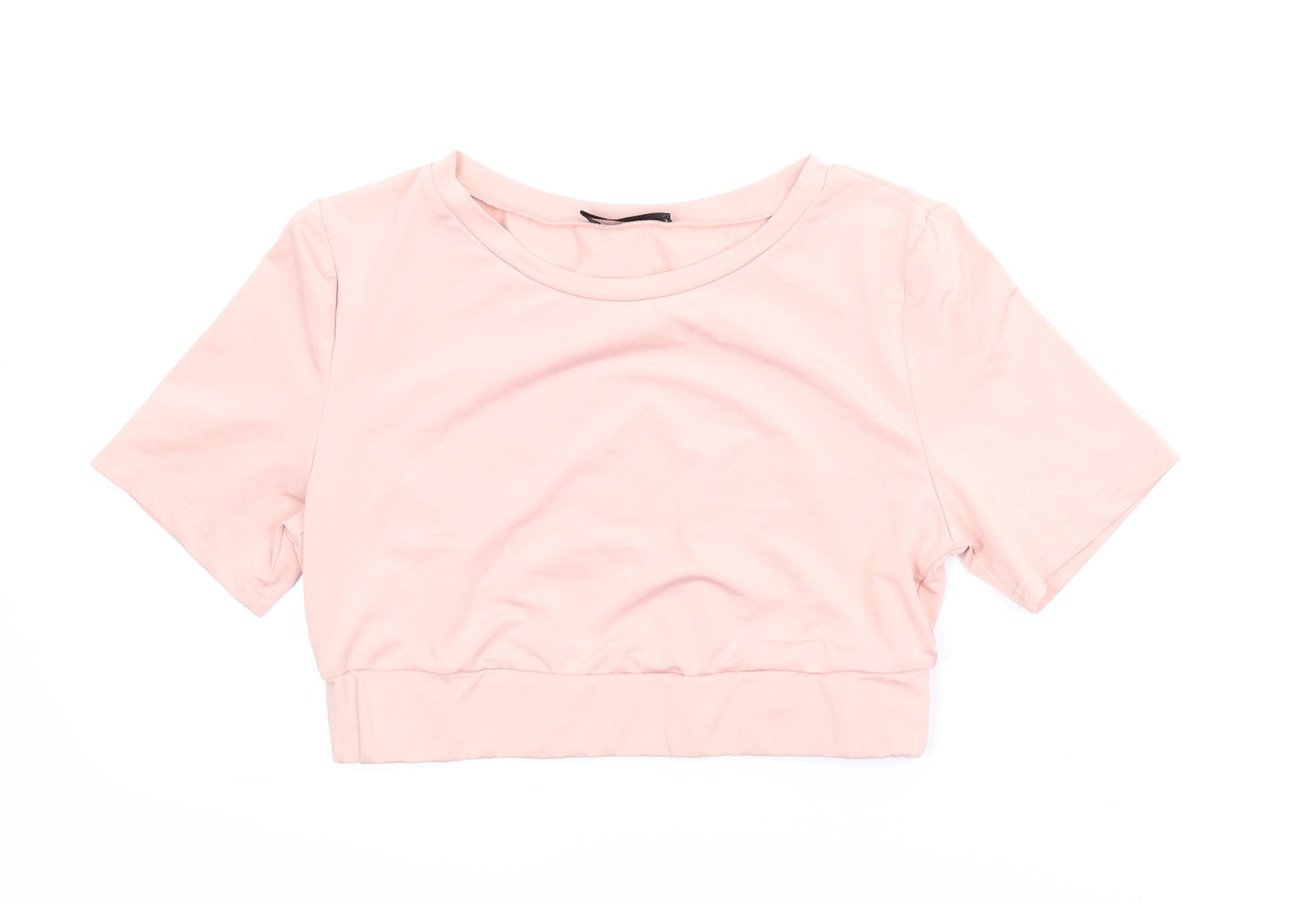 SheIn Womens Pink   Cropped Blouse Size M