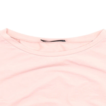 SheIn Womens Pink   Cropped Blouse Size M