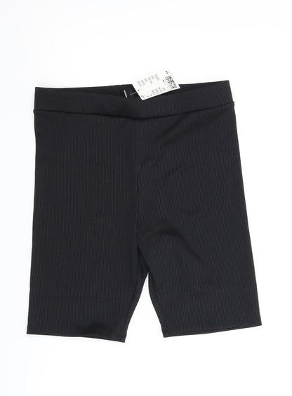 H&M Womens Black   Bermuda Shorts Size M