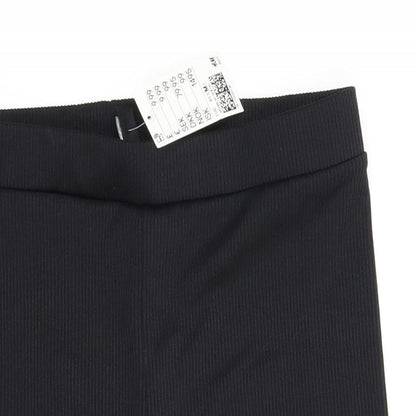 H&M Womens Black   Bermuda Shorts Size M
