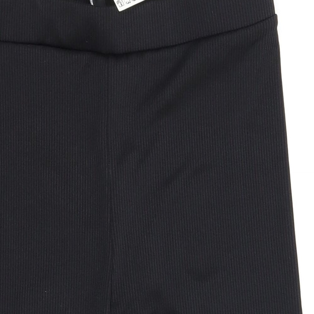 H&M Womens Black   Bermuda Shorts Size M