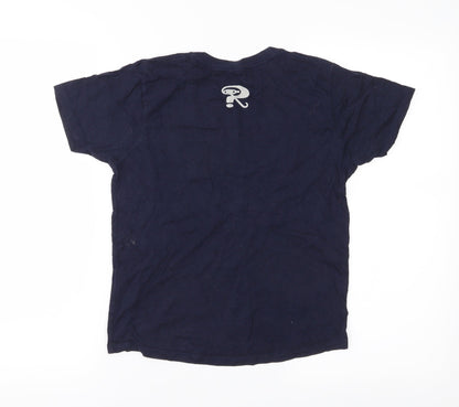 Continental Clothing Co Boys Blue  Jersey Basic T-Shirt Size S