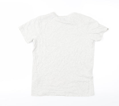 George Boys Grey  Jersey Basic T-Shirt Size 10-11 Years